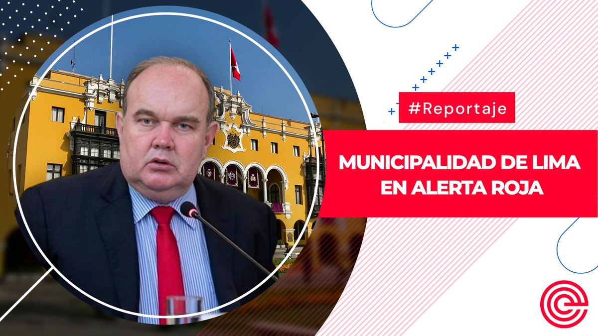 Municipalidad de Lima en alerta roja