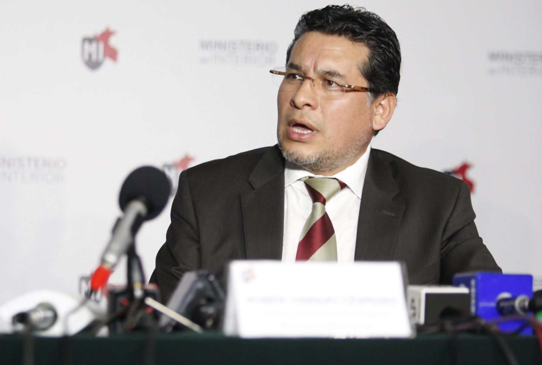 Rubén Vargas, exministro del Interior.