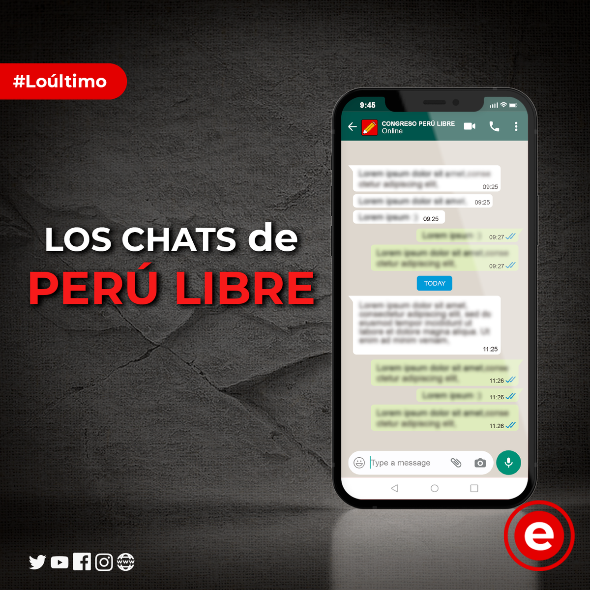 WhatsApp de Perú Libre: Vudú político en el chat del gobierno