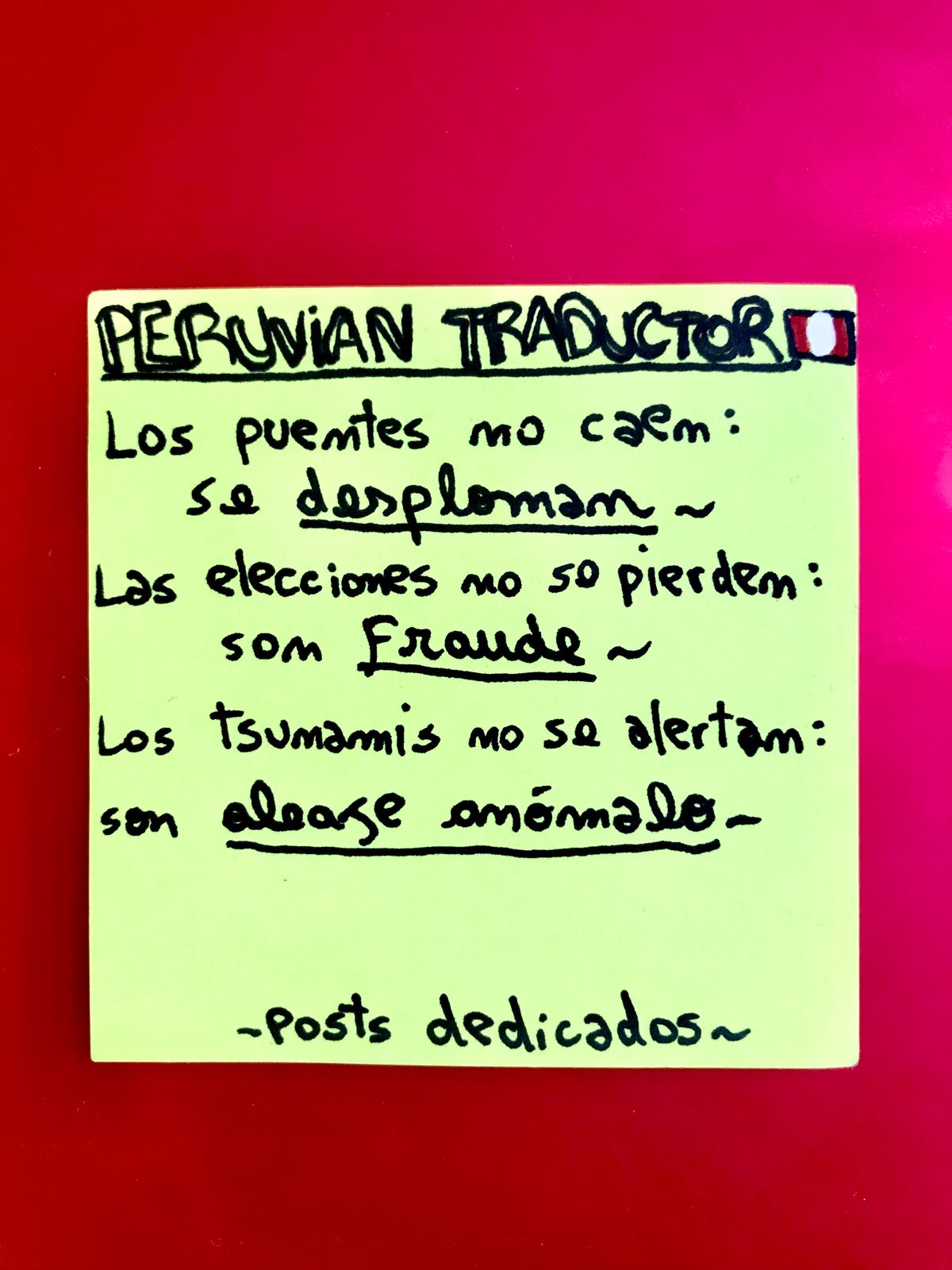 Peruvian Traductor