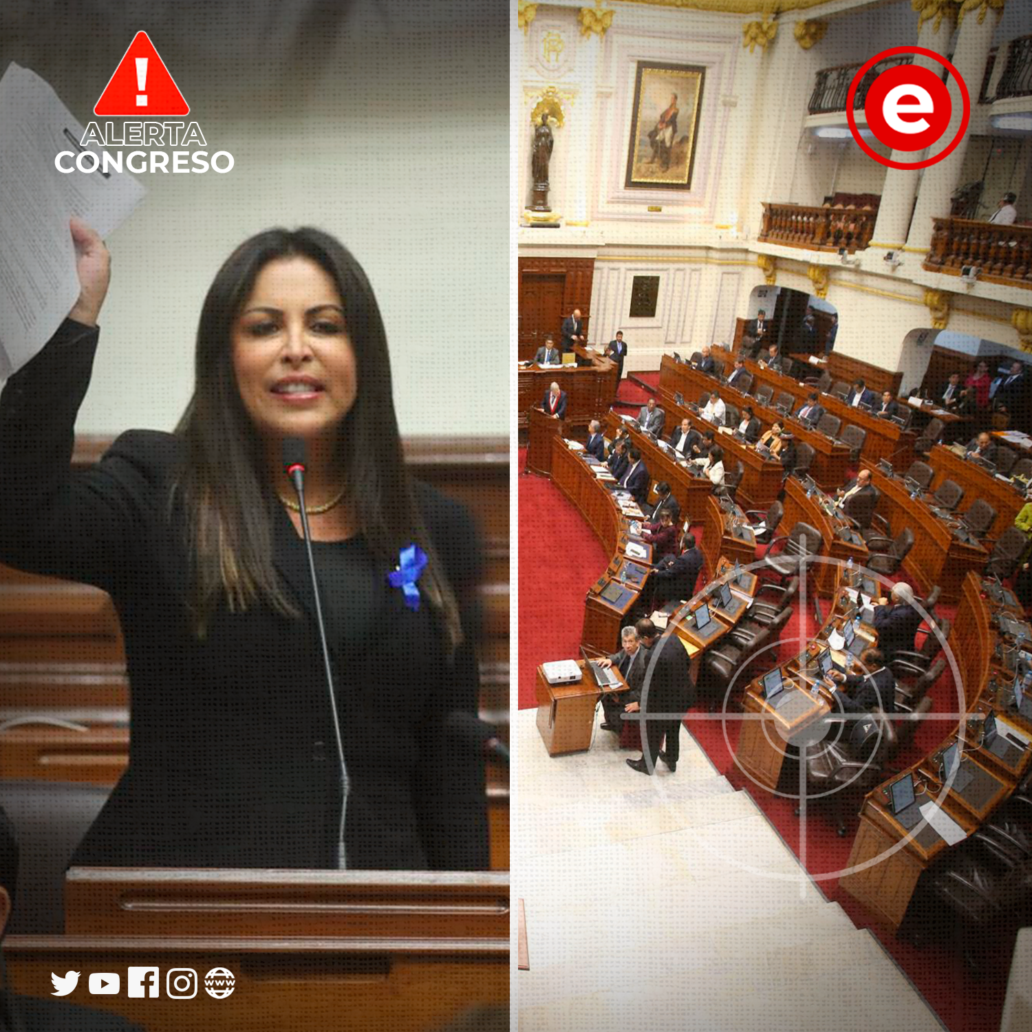 ALERTA CONGRESO: proyectos de Patricia Chirinos, para ampliar los supuestos para someter a juicio político al Pdte.
