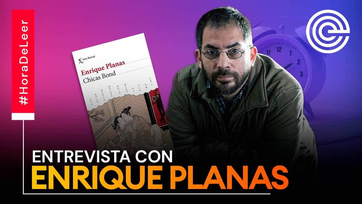 Enrique Planas presenta su novela "Chicas Bond"