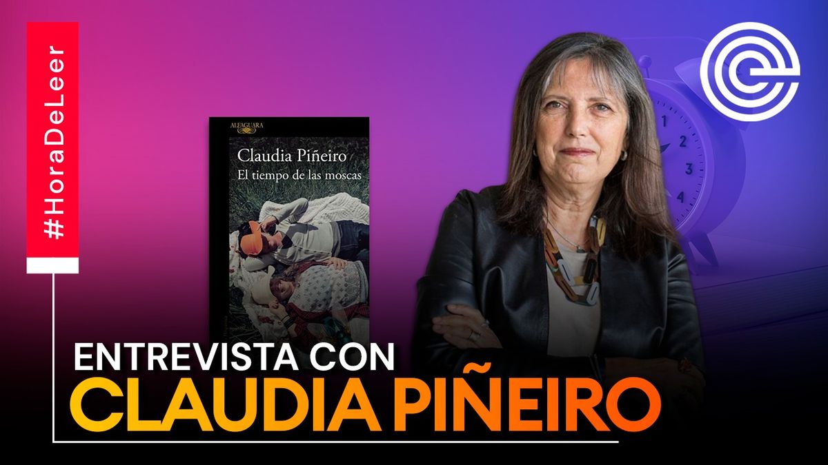 Claudia Piñeiro presenta su novela "El tiempo de las moscas"