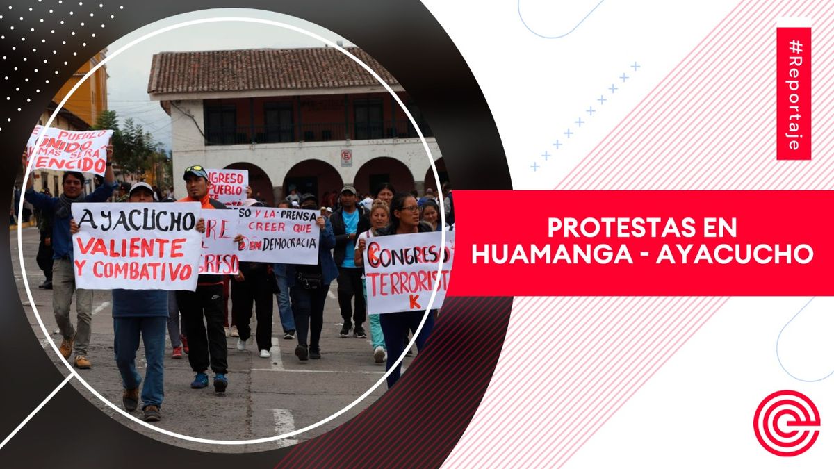 Protestas en Huamanga - Ayacucho