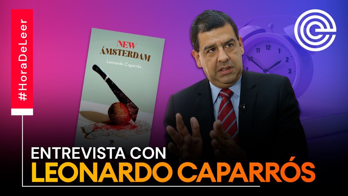 Leonardo Caparrós presenta su novela 'New Amsterdam'