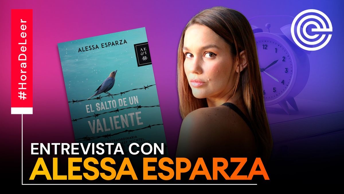 Alessa Esparza presenta 'El salto de un valiente'