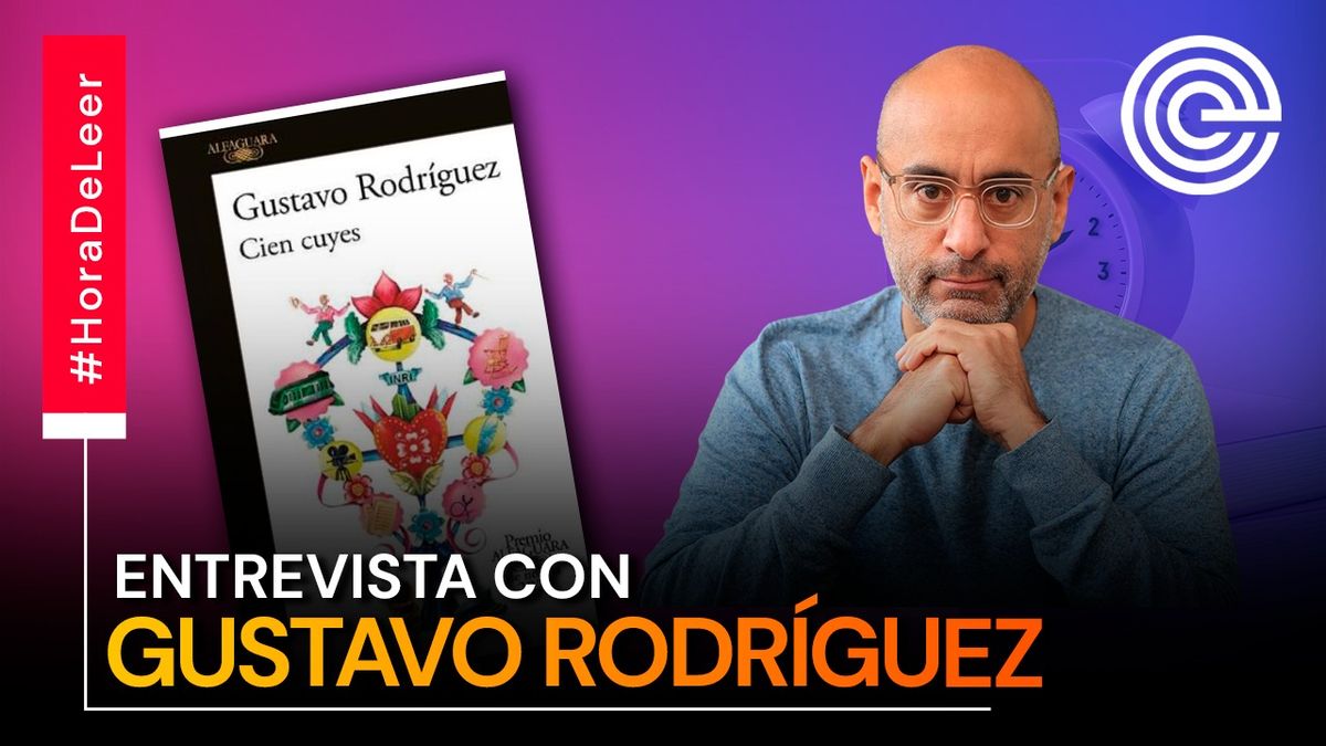 Gustavo Rodríguez habla de Cien Cuyes, la novela con la que ganó el Premio Alfaguara 2023