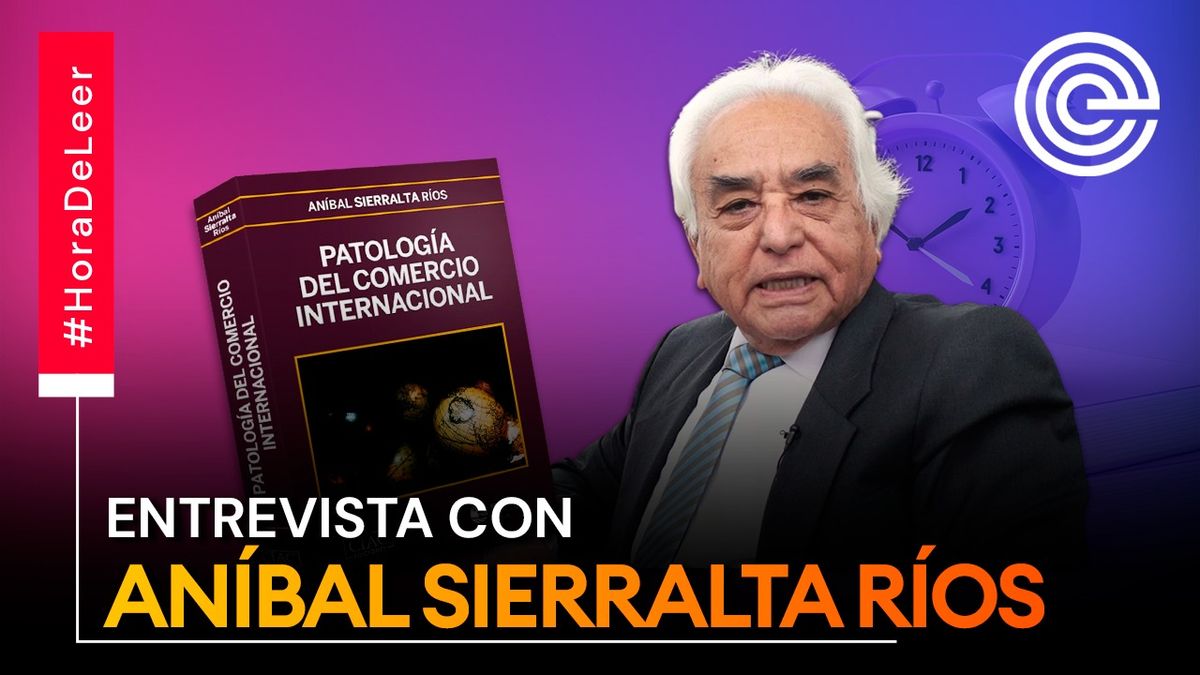 Aníbal Sierralta Ríos presenta su libro 'Patología del comercio internacional'