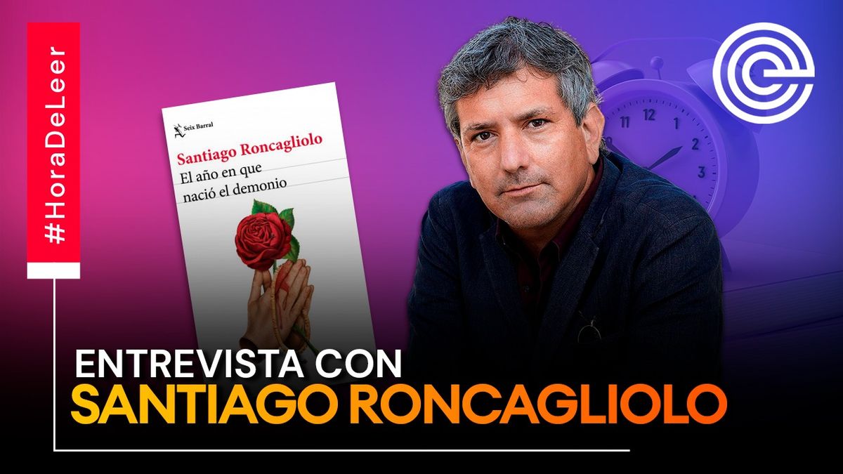 Santiago Roncagliolo presenta 'El año en que nació el demonio'