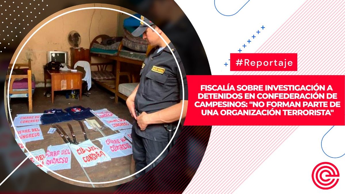 Fiscalía archiva investigación contra detenidos en la Confederación Campesina.