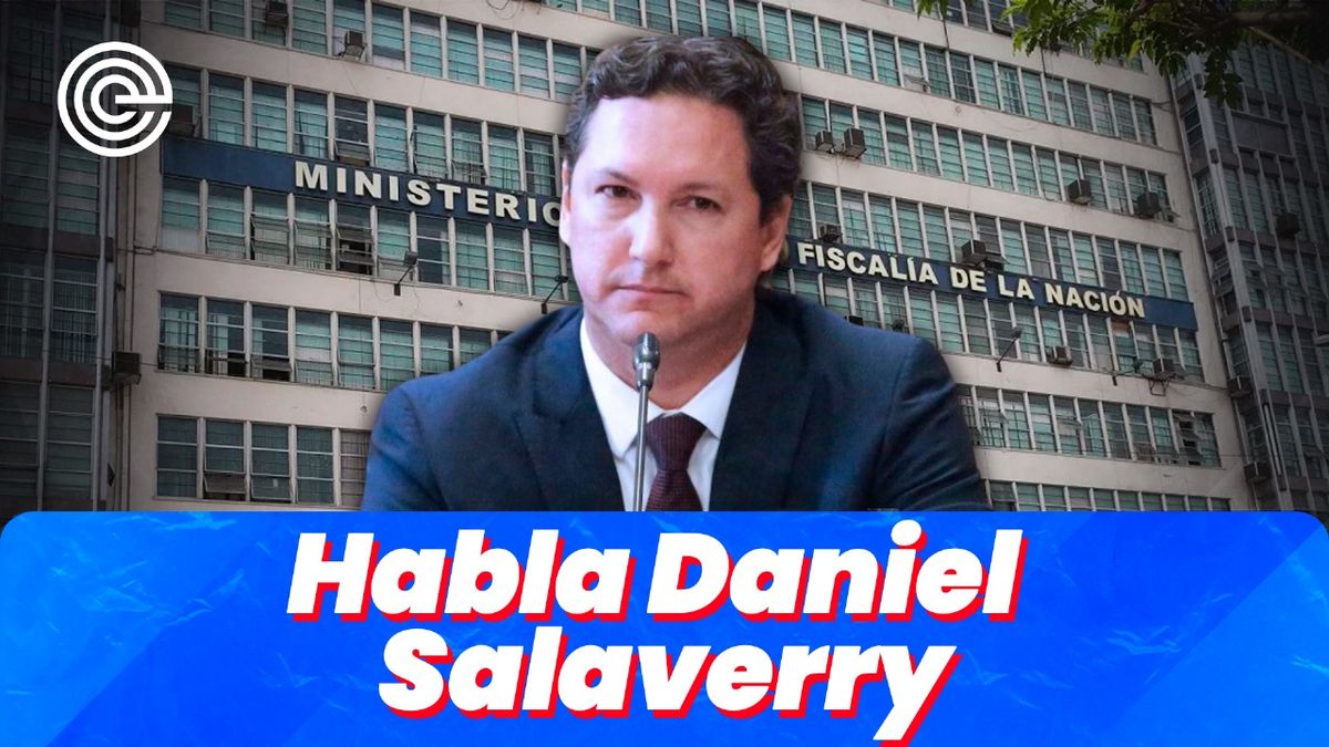 Habla Daniel Salaverry.