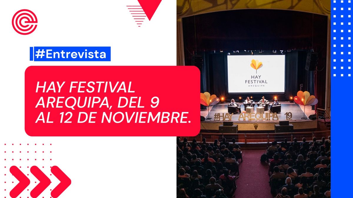 Hay Festival Arequipa: del 9 al 12 de noviembre