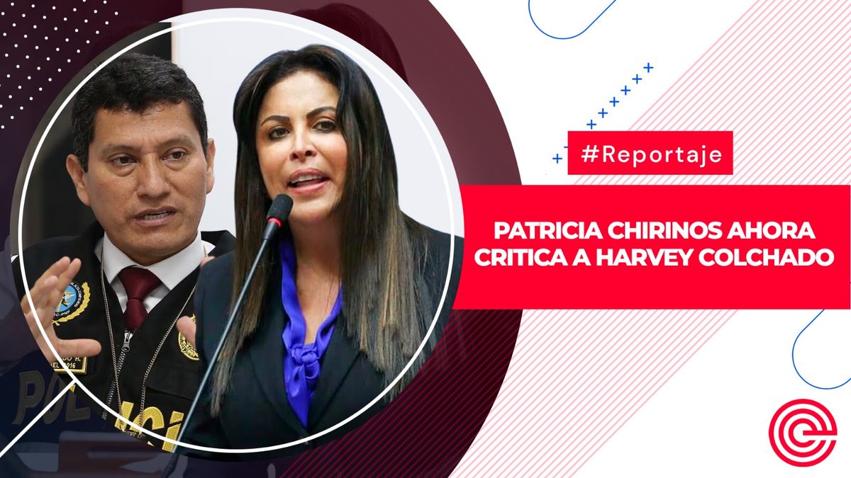 Patricia Chirinos ahora critica a Harvey Colchado