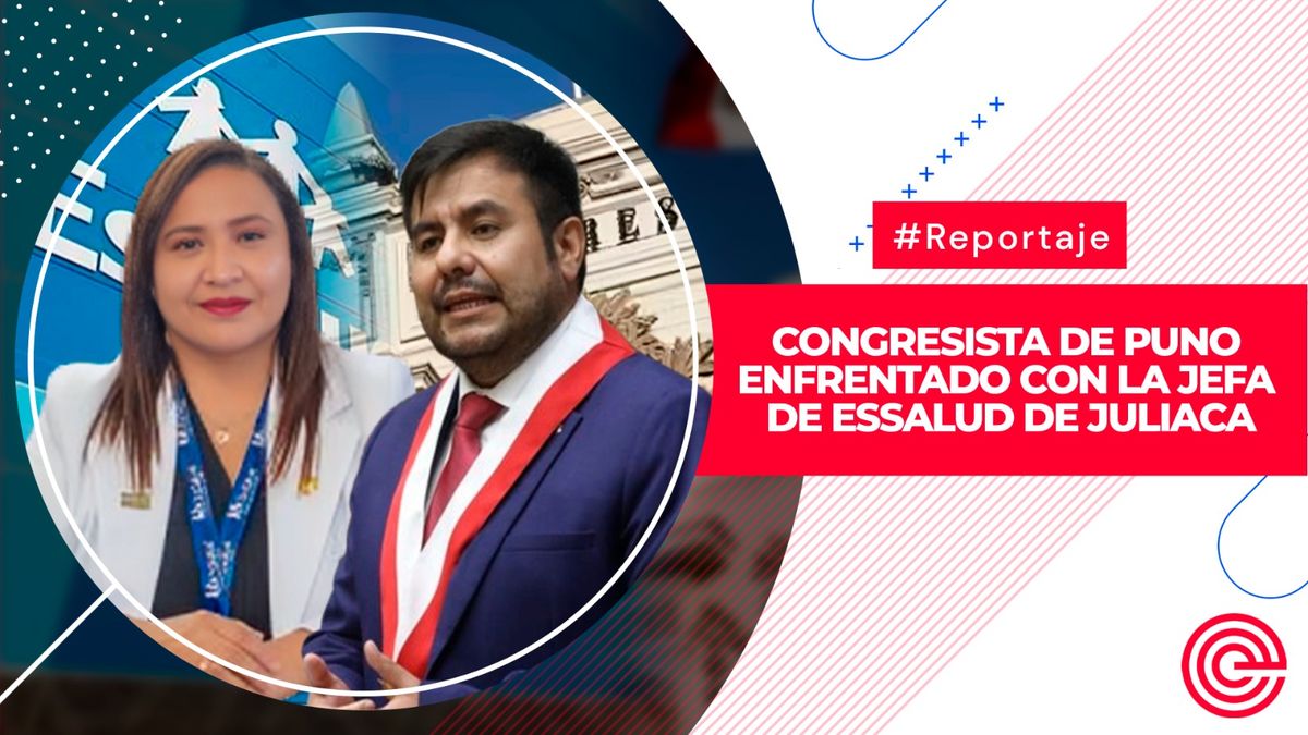 Congresista de Puno enfrentado con la jefa de Essalud de Juliaca