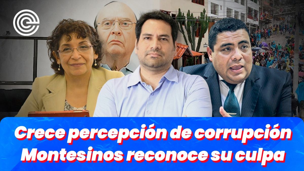 Perú cae en ranking de corrupción | Montesinos acepta responsabilidad en caso Pativilca