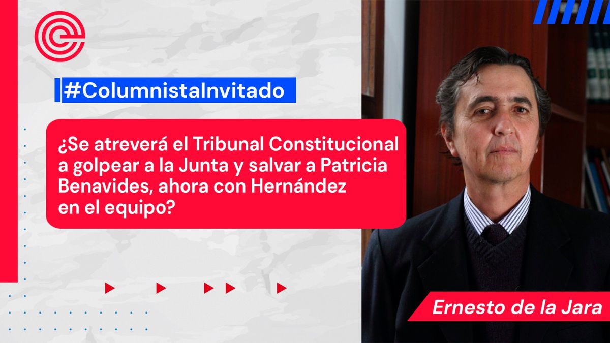 ¿Se atreverá el Tribunal Constitucional a golpear a la Junta y salvar a Patricia Benavides, ahora con Hernández en el equipo?