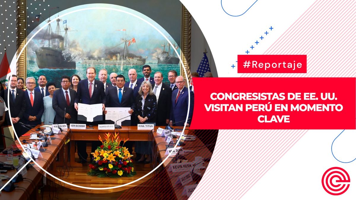Congresistas de EE. UU. visitan Perú en momento clave