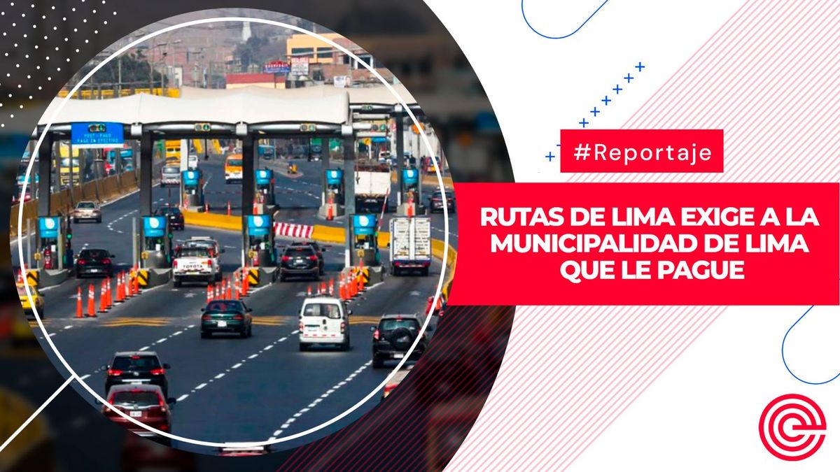 Rutas de Lima exige  a la Municipalidad de Lima que le pague