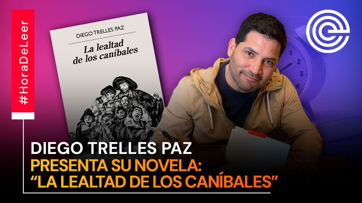 Diego Trelles Paz presenta su novela 'La Lealtad de los Caníbales'