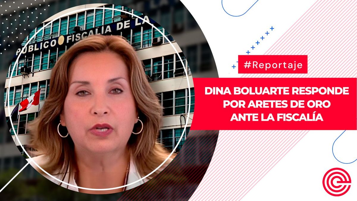 Dina Boluarte responde por aretes de oro ante la fiscalía