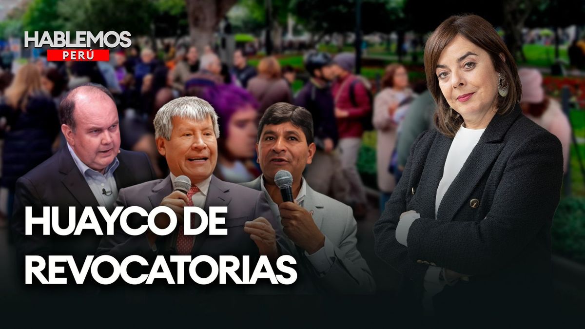 Huayco de revocatorias de alcaldes y gobernadores Hablemos Perú Epicentro TV
