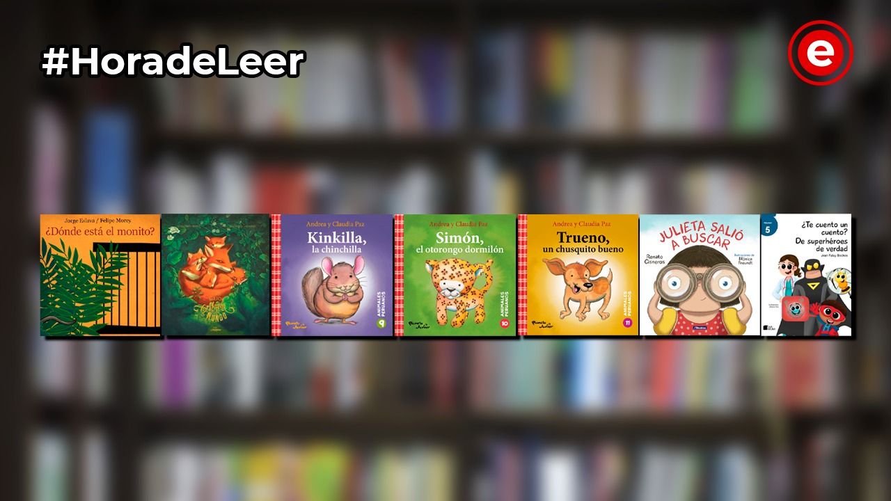 #HoraDeLeer Recomendaciones de libros para niños