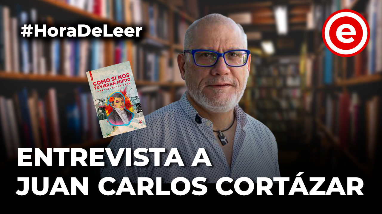 Juan Carlos Cortázar presenta su novela: "Como si nos tuvieran miedo"